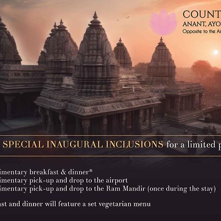 Country Inn Ayodhya - Opposite Airport Esterno foto